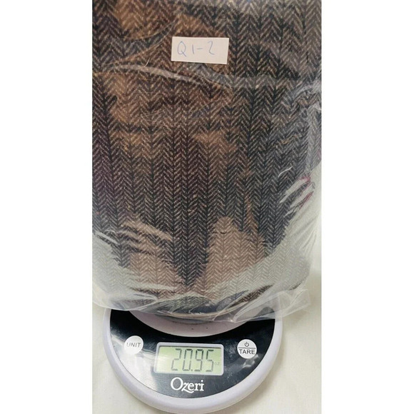 Vtg Pendleton Womens Virgin Wool Blazer Sz M Button Up Brown Herringbone Brown - Picture 11 of 11